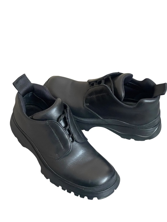 Prada Other - Prada Brixxen Mid Top Derby
Shoes Black leather lace up chunky size 6 USA 7